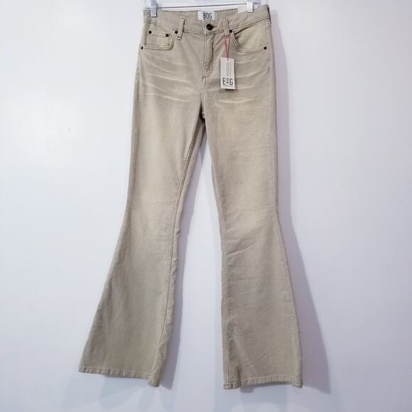 Urban Outfitters BDG size 28W 32L Mid Rise Flare Wide Leg Corduroy Pants - Picture 1 of 13